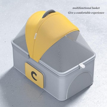 Rubeku Pet Stroller (654) Yellow